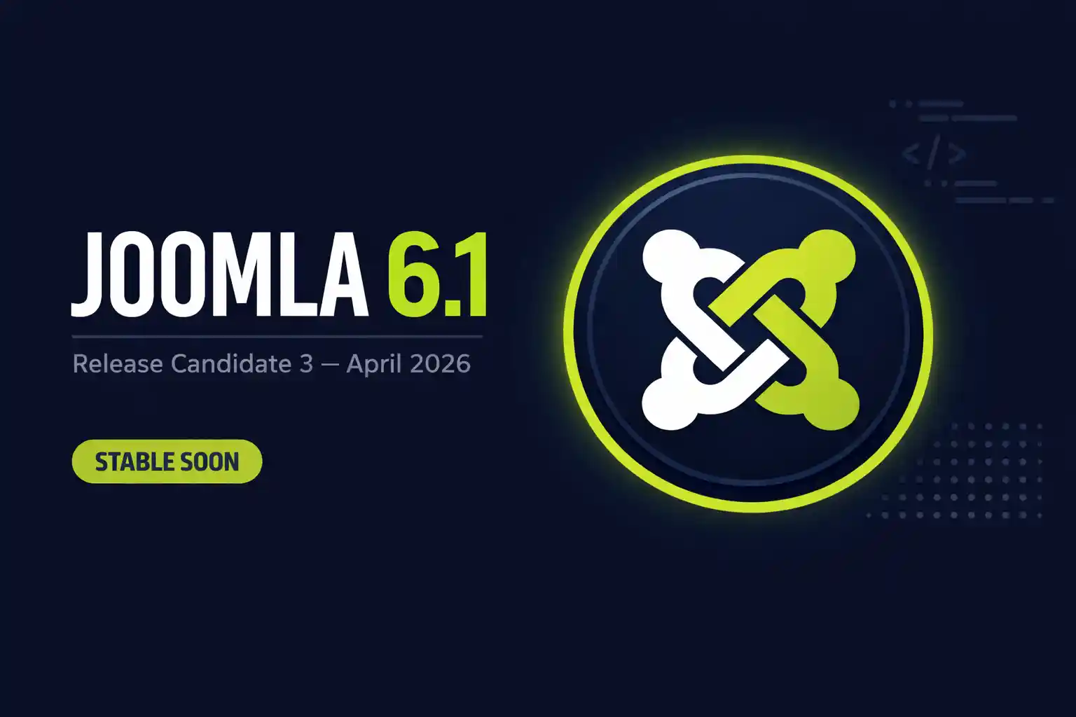 Joomla 6.1 release candidate 3
