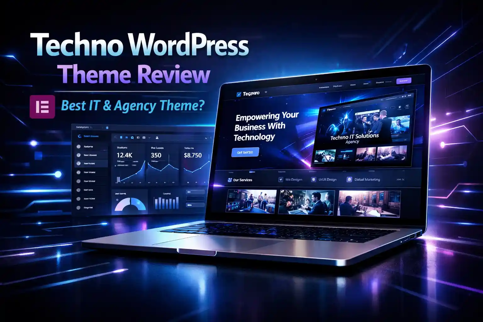 Techno WordPress Theme Review: The #1 IT & Agency Theme Worth $59?