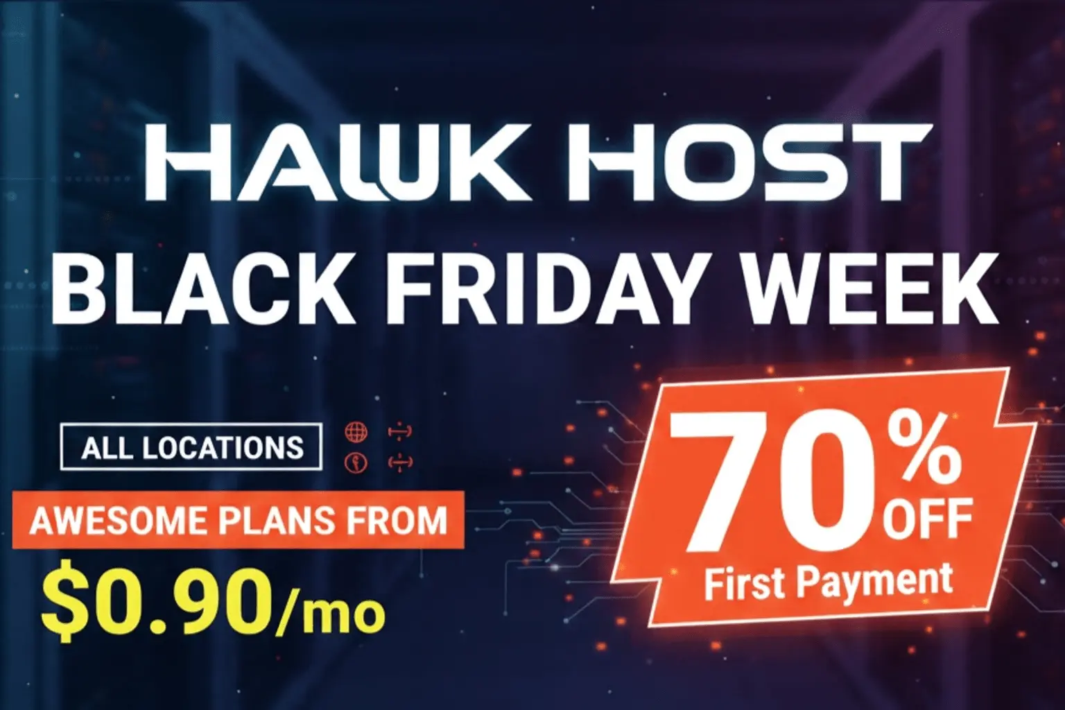 Hawk Host Black Friday Week 2025