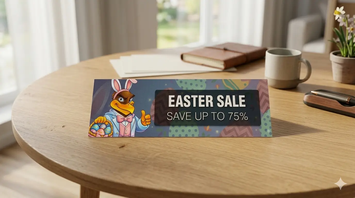 Celebrate Easter with Up to 75% Off Select Hosting Plans
