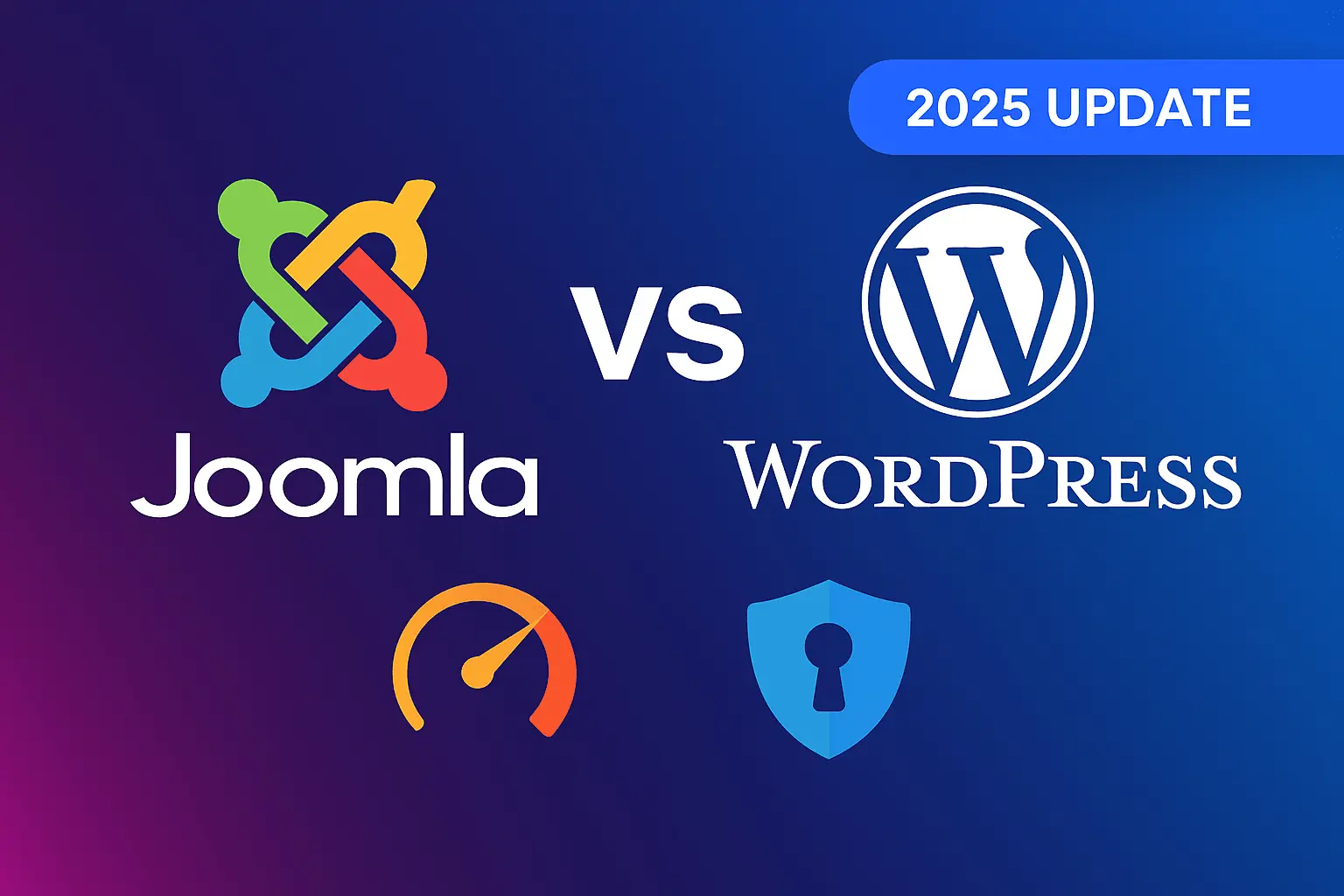Joomla vs WordPress (2025) — A Joomla 6–Optimized Comparison