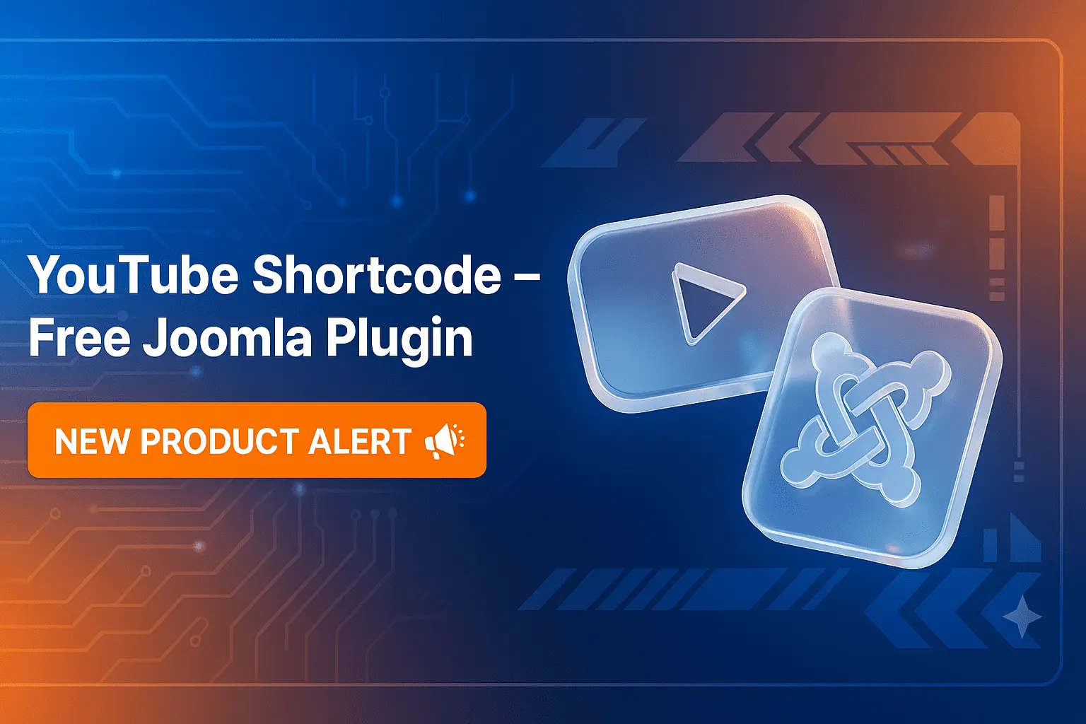 🚀 New Release: Enhance Your Content with the "YouTube Shortcode" Free Joomla Plugin!