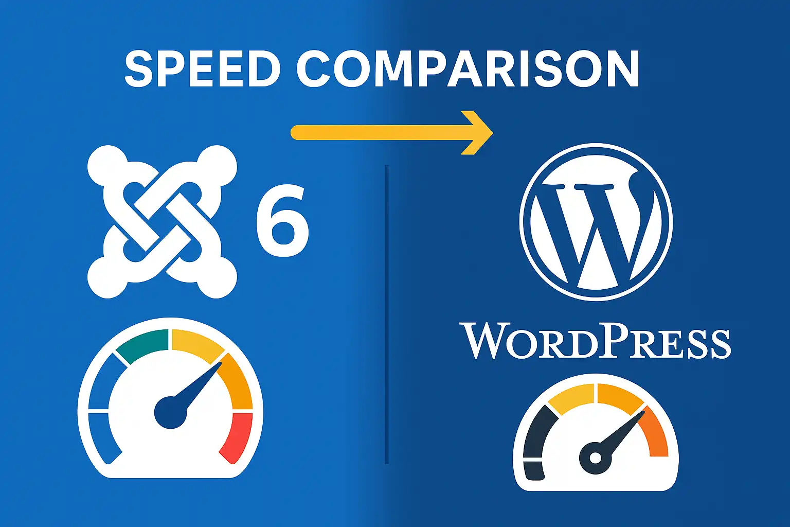 Speed Comparison: Joomla vs WordPress