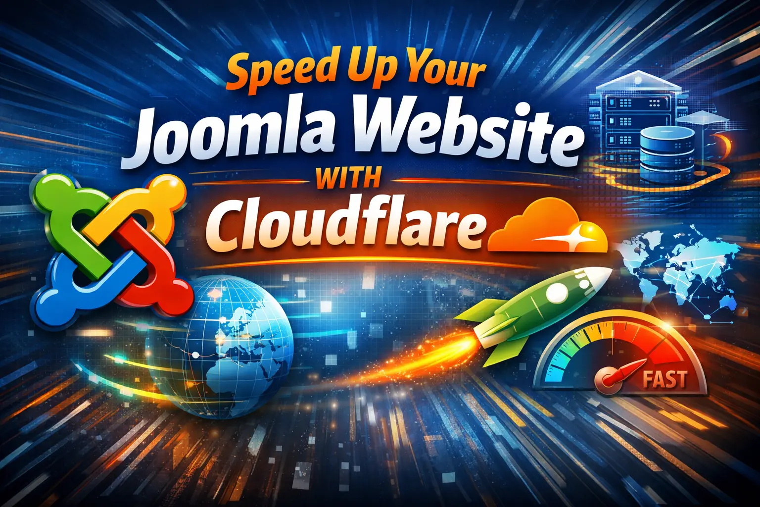 How to Speed Up a Joomla Website Using Cloudflare