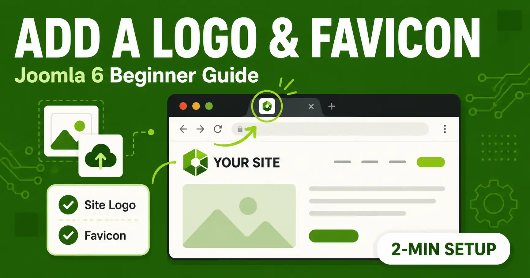 Adding a Logo and Favicon in Joomla 6