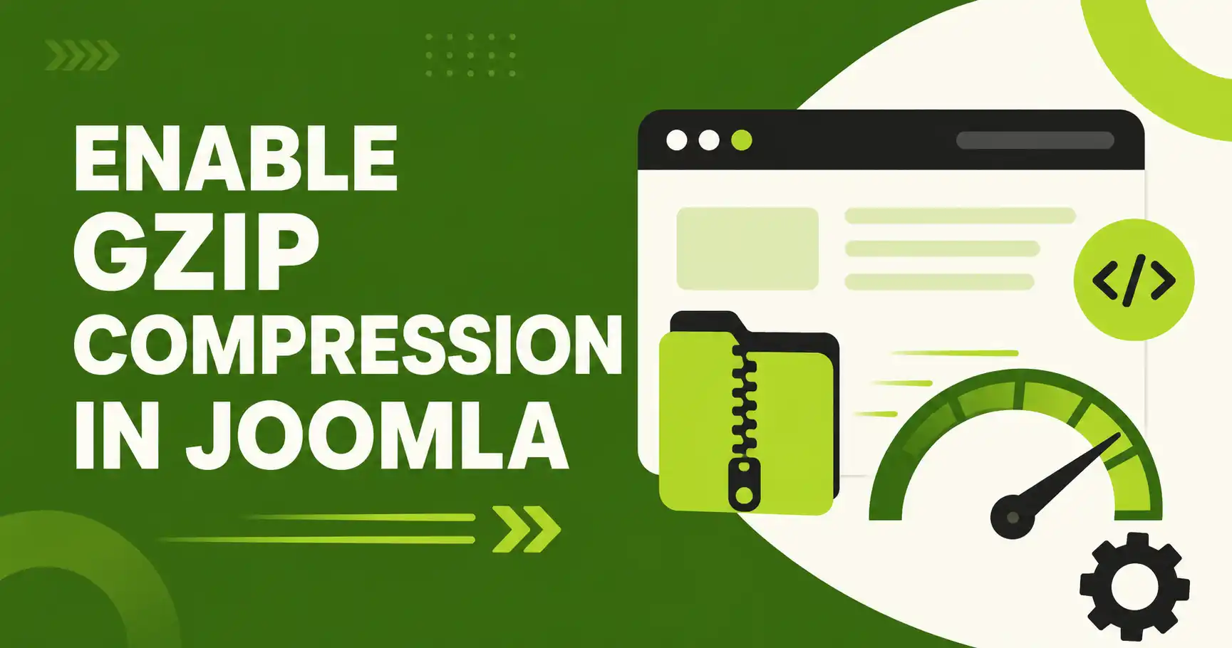 How to Enable Gzip Compression in Joomla