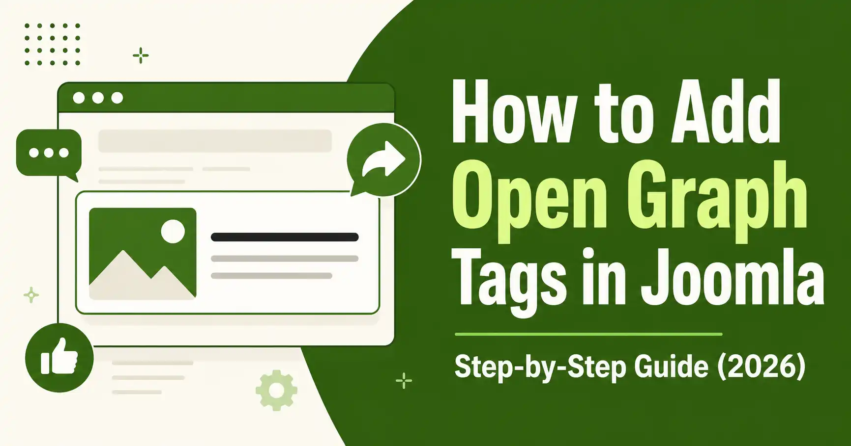 How to Add Open Graph Tags in Joomla (Joomla 5 & 6 Guide, 2026)