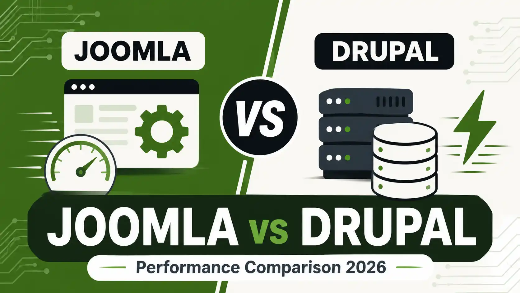 Joomla vs Drupal: Performance and Usability Compared