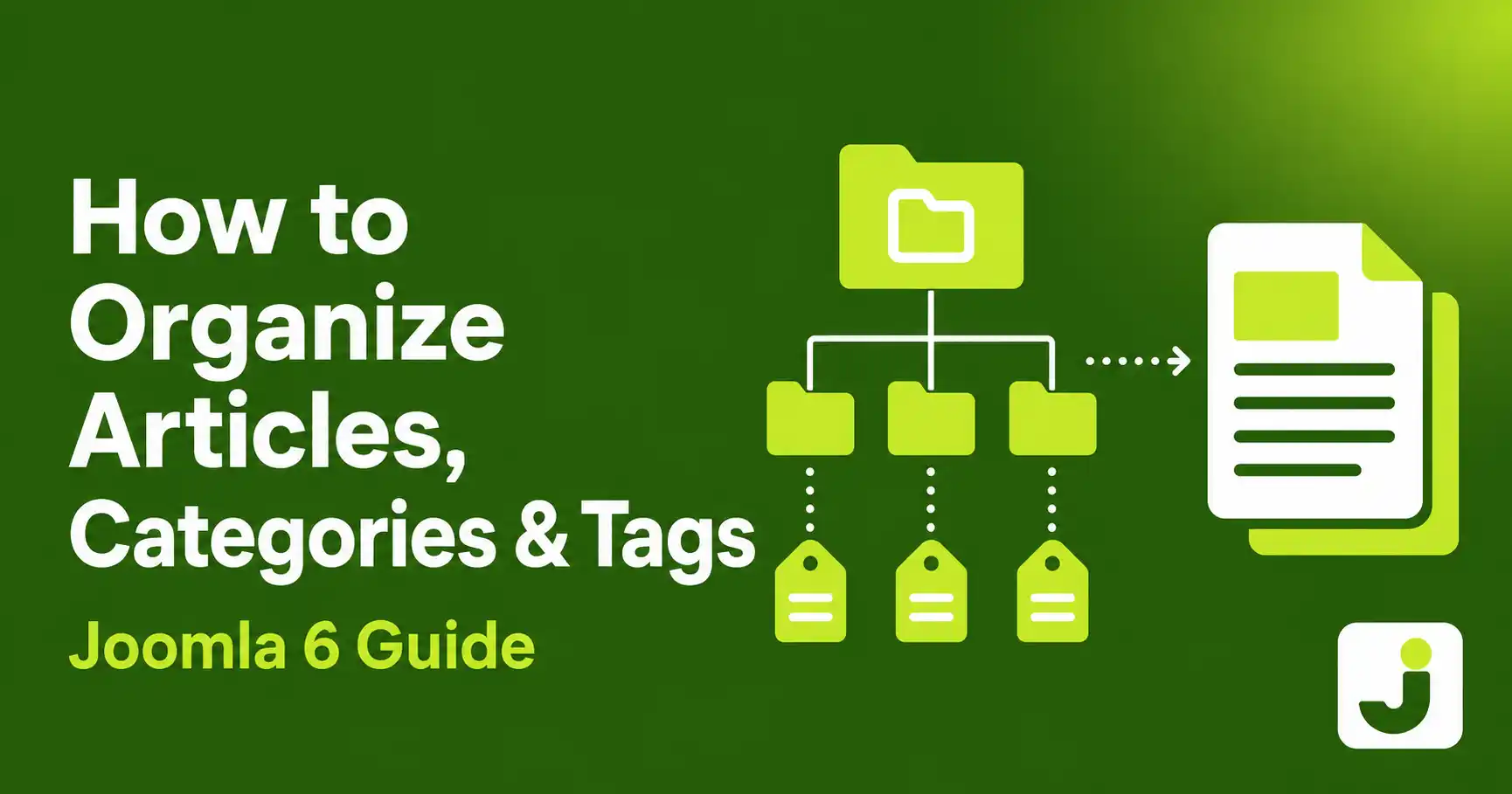 How to Create and Organize Articles, Categories, and Tags in Joomla 6