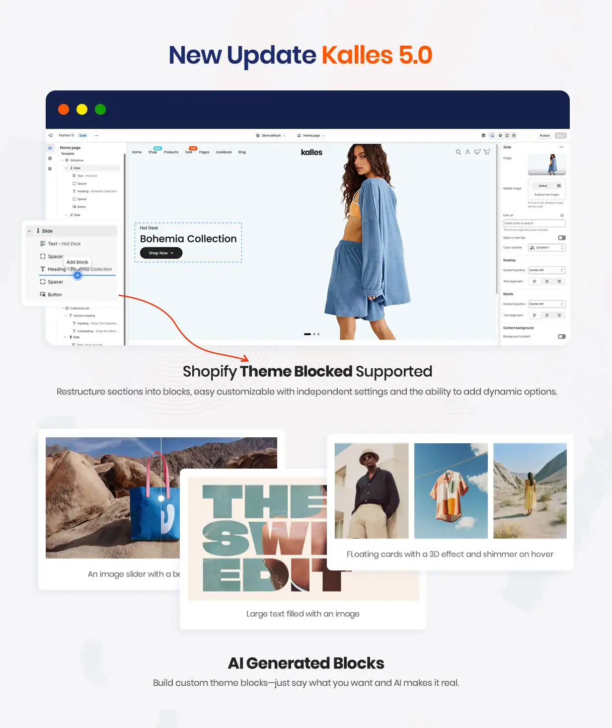Shopify Theme Blocked Supported