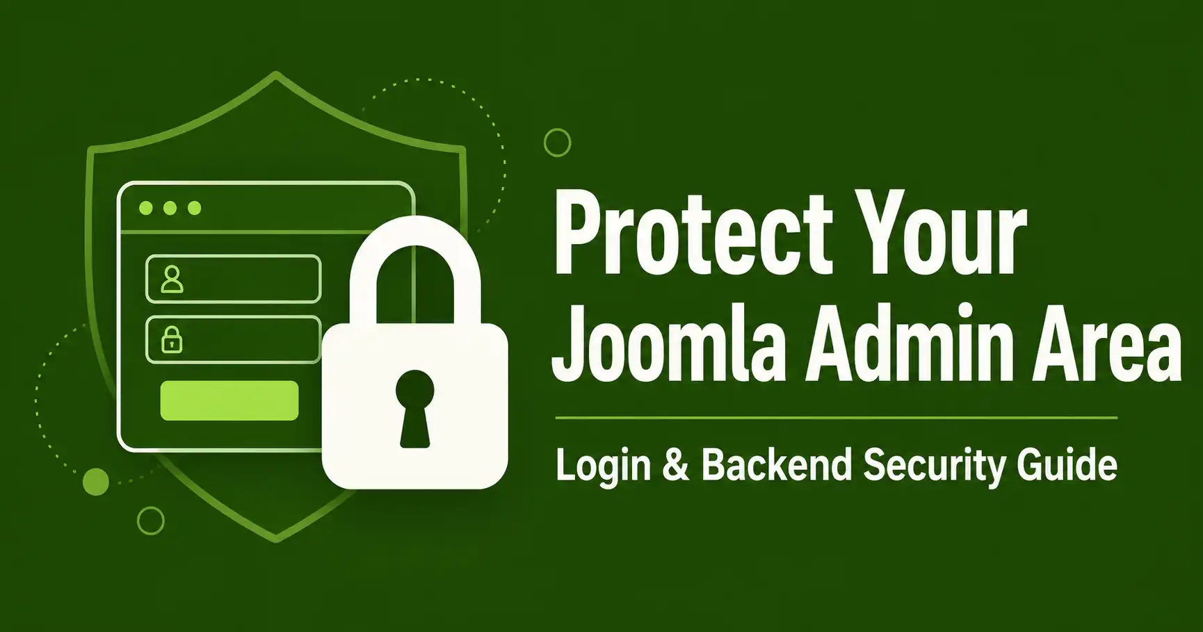Joomla administrator login page with two-factor authentication prompt