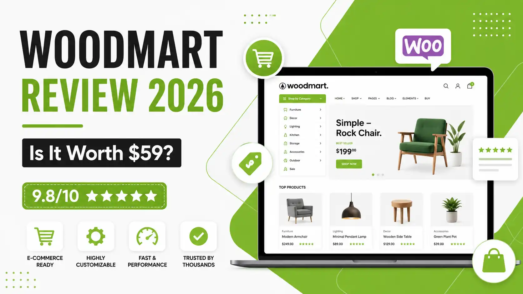 WoodMart WooCommerce Theme Review 2026: Is It Worth $59?