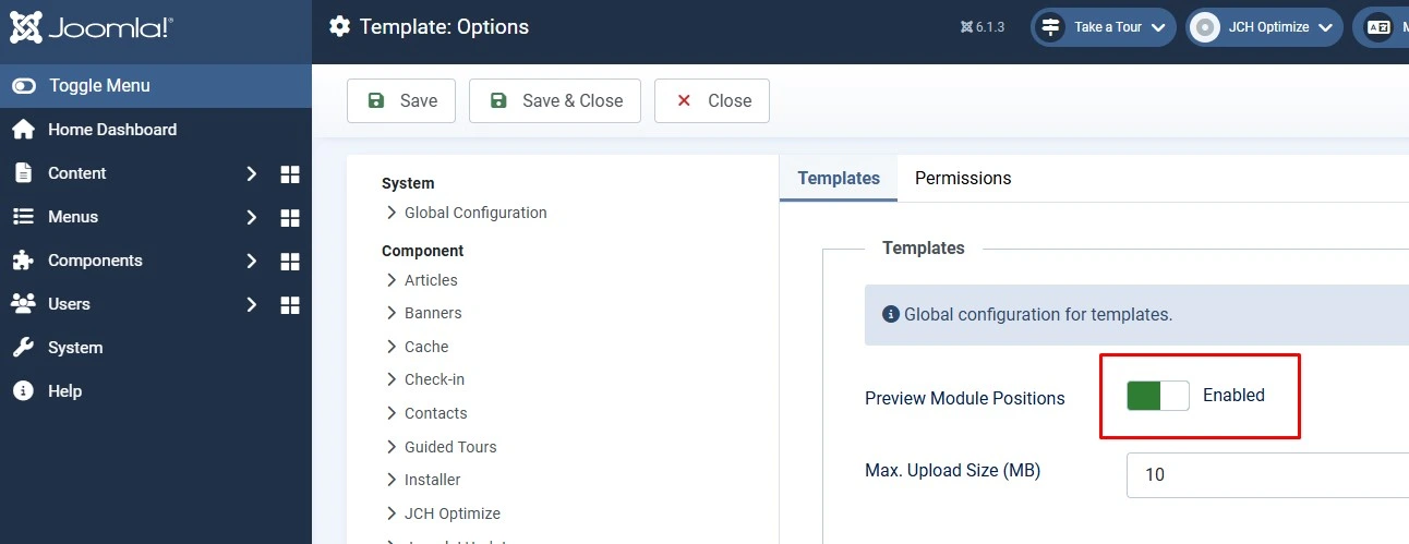 Cassiopeia and Cassiopeia Extended template Options
