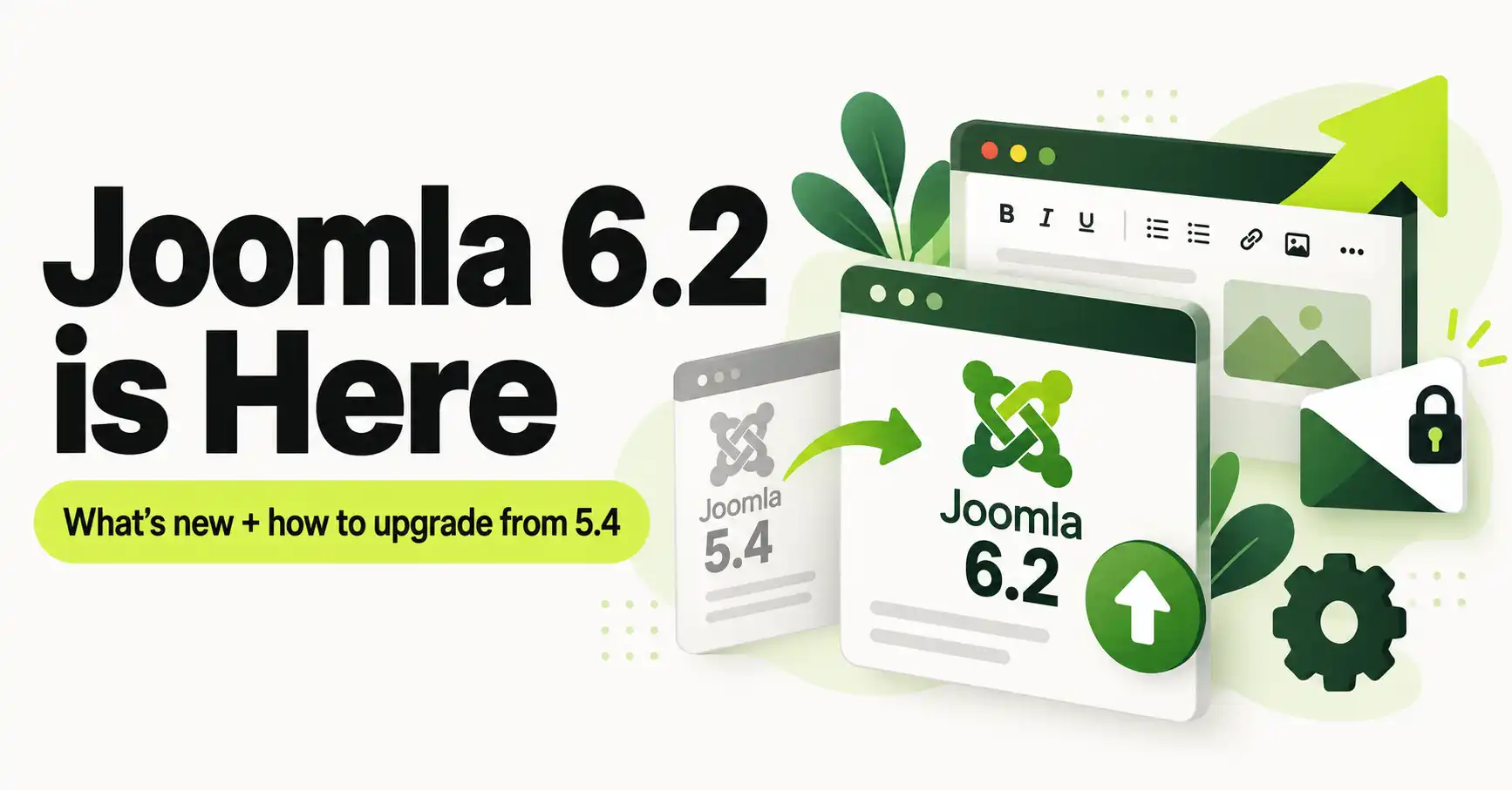 Joomla 6.2 Released: What's New and How to Upgrade from 5.4