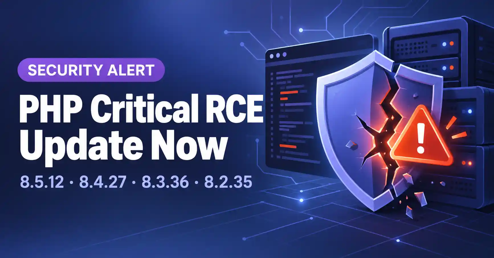 PHP 8.5.12, 8.4.27, 8.3.36 and 8.2.35 Fix Two Critical RCE Flaws: Update Now