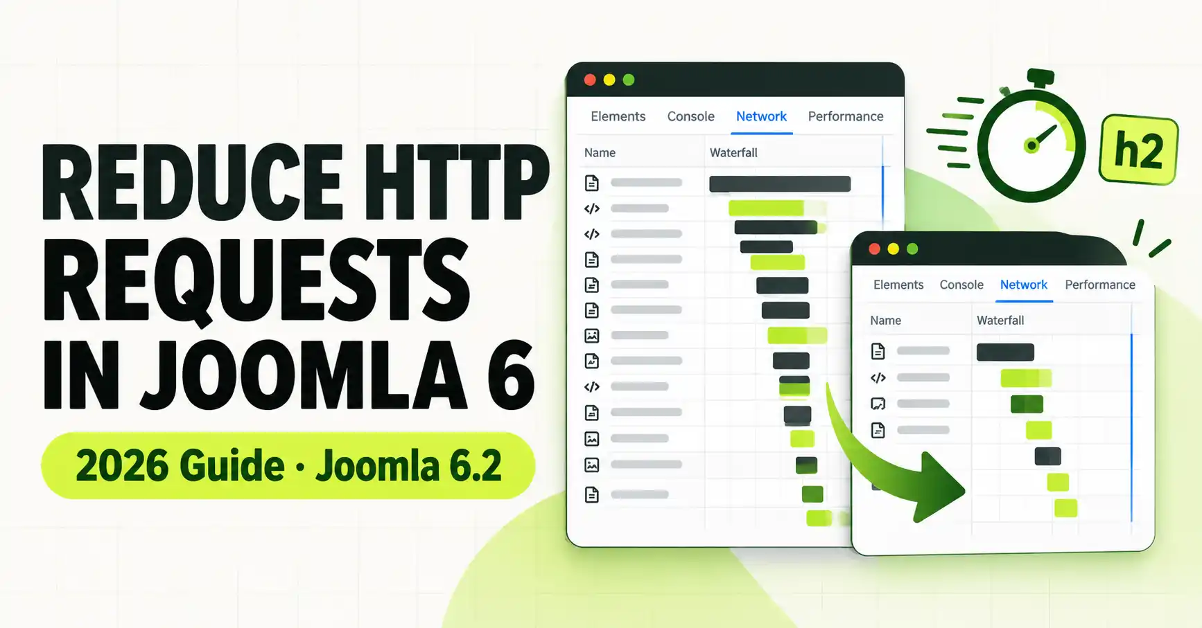 How to Reduce HTTP Requests in Joomla 6 (2026 Guide for Joomla 6.2)